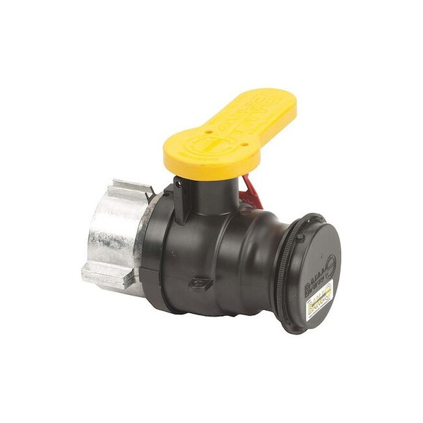 Banjo Manual 2-Way Ball Valve,Buttress,Polypro W230238