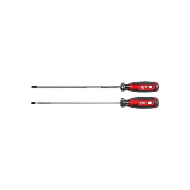 Milwaukee Tool Cushion Grip Screwdriver,Box,3 1/2"L MT200-2L