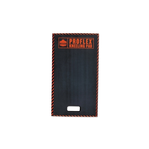 ProFlex 385 Kneeling Pads, 16 X 28, Black/Orange