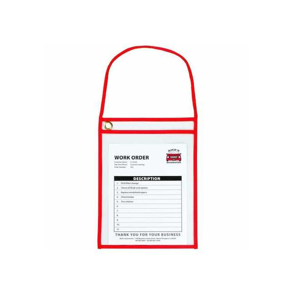 C-Line Products Shop Ticket Holder,Vinyl,12 in H 41924
