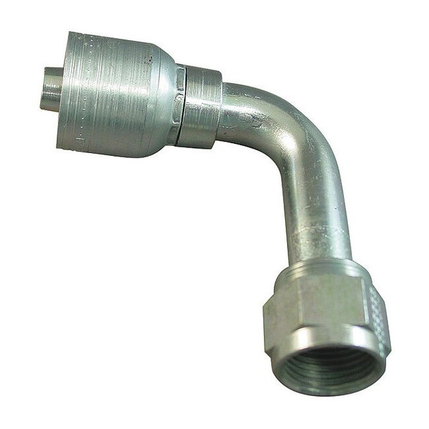 Eaton Aeroquip Crimp Fitting,90 deg.,1" ID,1-5/16",FJIC 1AA16FJC16