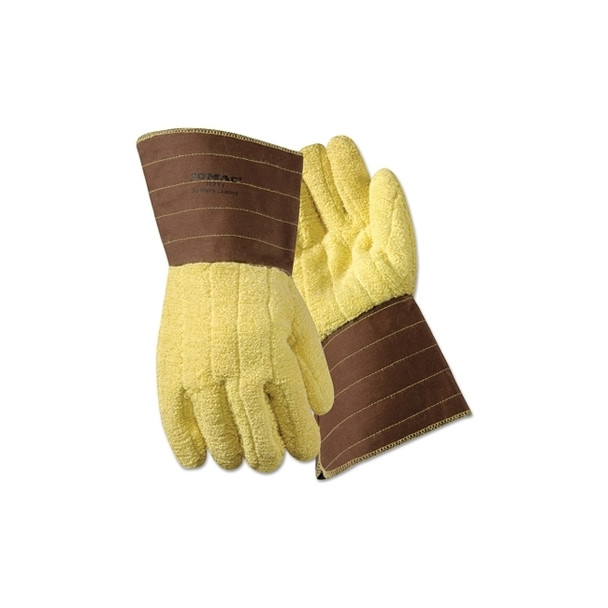 Jomac Kevlar Duck Gauntlet Gloves, X-Large, Natural White Pack of 6