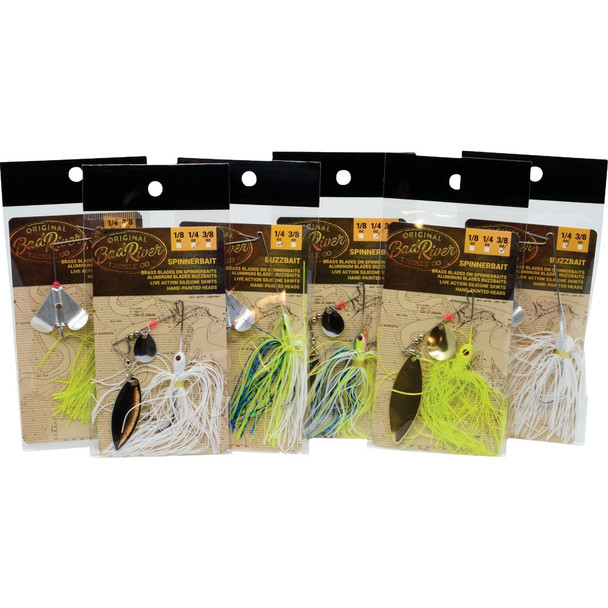 Inception Bad River Spinnerbait Assortment BRSPNBZ-48