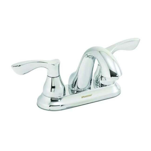 Speakman Manual Centerset Faucet, 4.02" Mount, Polished Chrome 3 Hole SB-1711-E