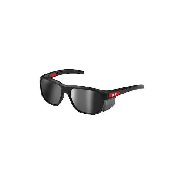Milwaukee Tool Safety Glasses,Black,Nylon,Silver 48-73-2513