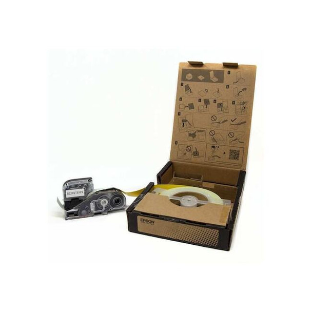 Epson ContinuousLabelStock,Yellow,Semi-Gloss B224VTBYPX