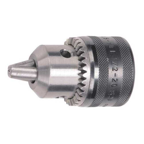 Milwaukee Tool Drill Chuck,Keyed,Steel,1/2 In,1/2-20 48-66-5185
