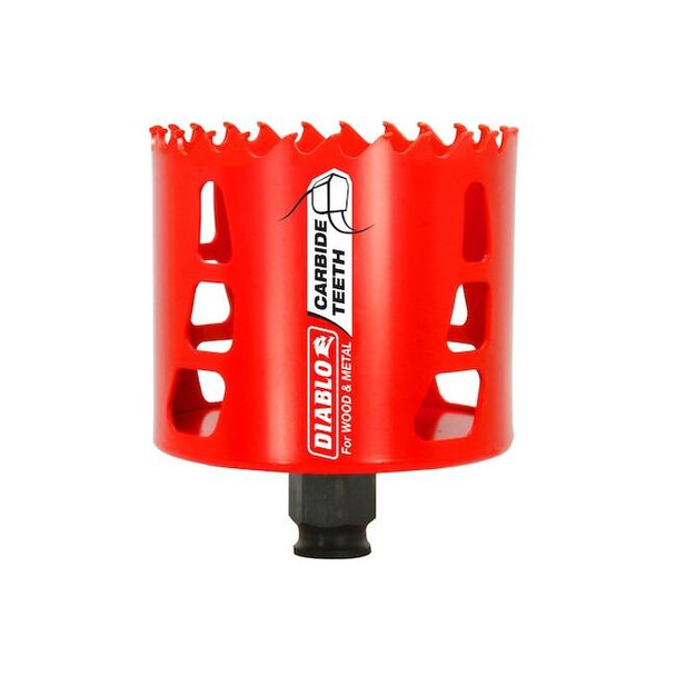 Diablo Hole Saw,Diameter:3 1/8",Carbide Tipped DHS3125CT