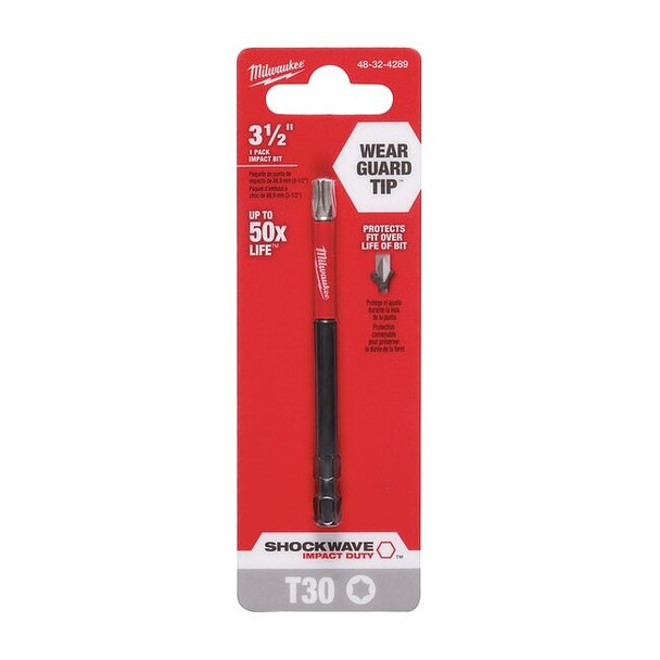 3-1/2 in. TORX T30 SHOCKWAVE Impact Duty Power Bit (1 pk)