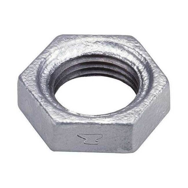 Anvil Locknut, Malleable Iron, NPT, 3/4 in 0319913489