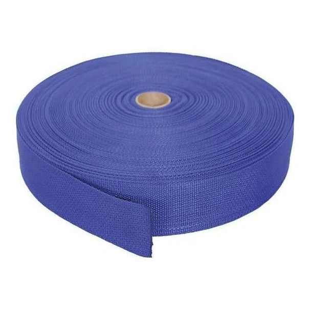 Bulk-Strap Webbing,Polypropylene,1 1/2" W,Blue P15300BL