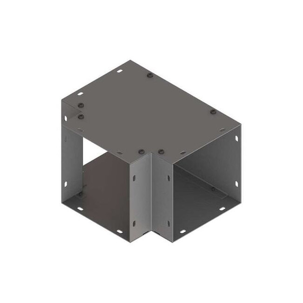 Nvent Hoffman Wireway Tee, 1 Type, NEMA 1 Rating, Steel, Painted F66GT