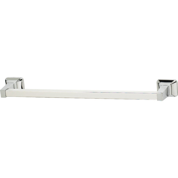 HomePointe 24 In. Chrome Basic Towel Bar 231196