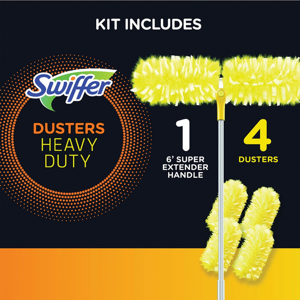 Swiffer 360 Duster Starter Kit with Super Extendable Handle 77326