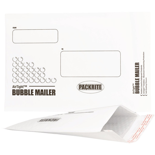 PackRite AirTight 6 In. x 10 In. #0 White Bubble Mailer (25-Count) Pack of 25