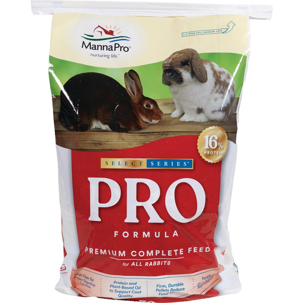 Manna Pro Select Series 50 Lb. Premium Feed for Rabbits 1000695