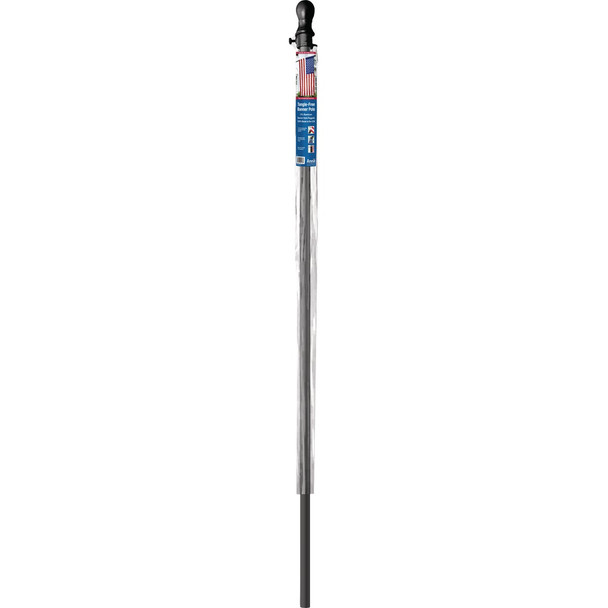 Annin 5 Ft. Black Aluminum Flag Pole 117