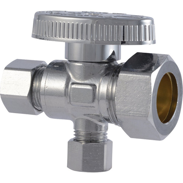 SHARKBITE 1/2"x1/4" Outlet Valve COMPDO123814Z