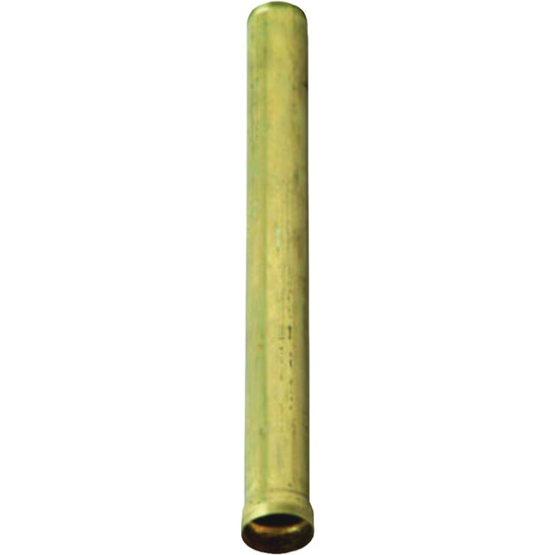 Master Plumber 1 In. x 1-1/8 In. x 10 In. Brass Flush Valve Overflow Tube