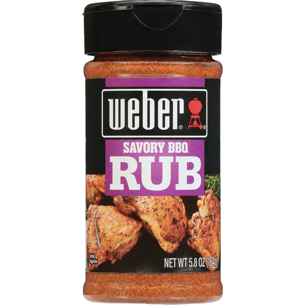 Weber 13.5 Oz. Savory BBQ Rub 2011444