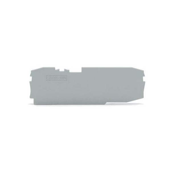 Wago Terminal Block,3.77" L,1.2" W,Gray 2006-1691