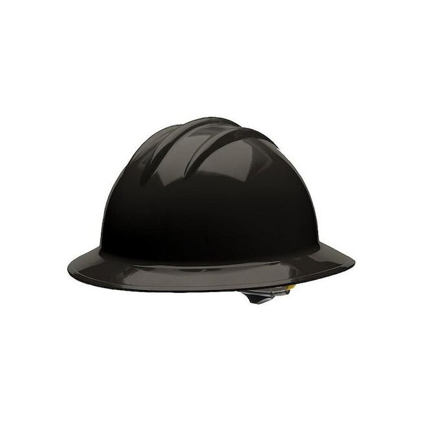 Bullard Hard Hat, Full Brim, Black 33BKR