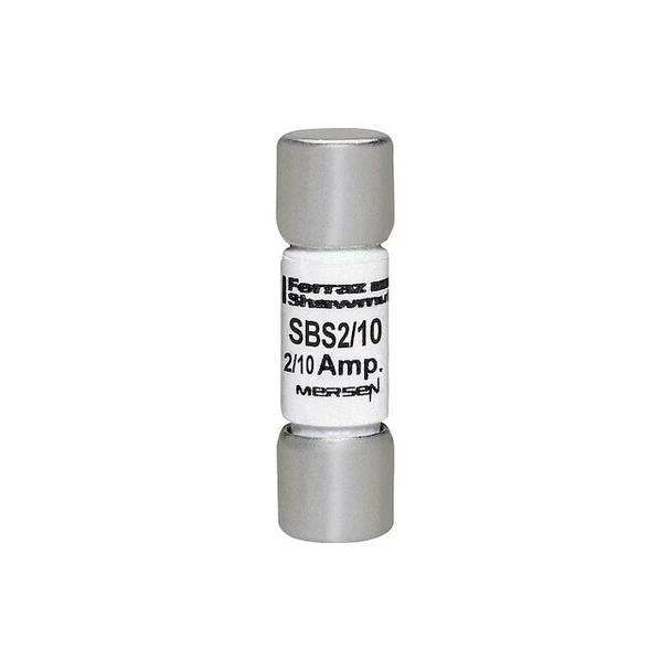 Mersen Fuse,1 3/8 in L,600 V AC,200 mA SBS2/10