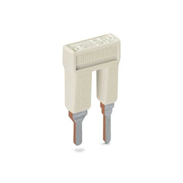 Wago Terminal Block,0.443" L,0.44" W,Gray 2006-499