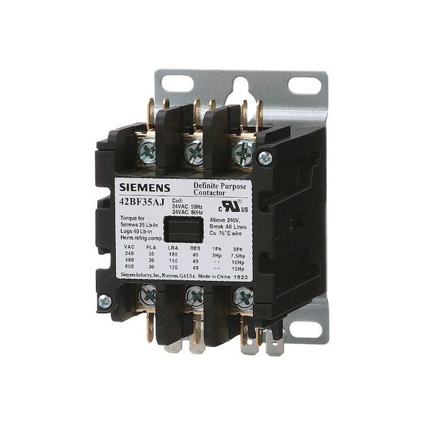 Siemens DP Contactor,24V,24V,30 A 42BG35AJ