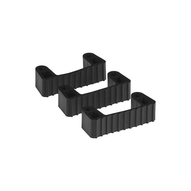 Vikan Rubber Bands for Wall Brackets,Black 10029