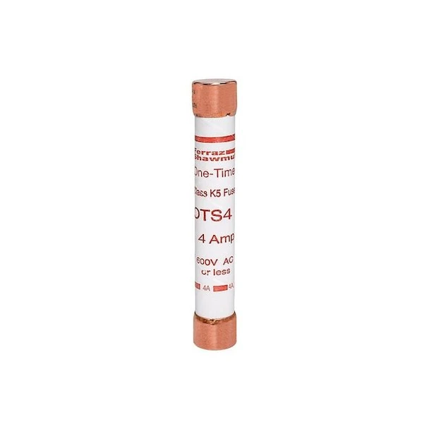 Mersen Fuse,127 mm L,300 V DC,4 A OTS4