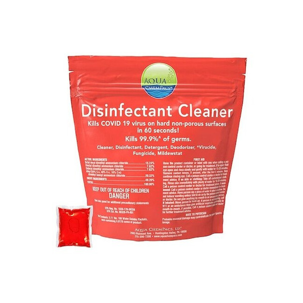 Aqua Chempacs Aqua ChemPacs(TM) Disinfectant Cleaner 9321131