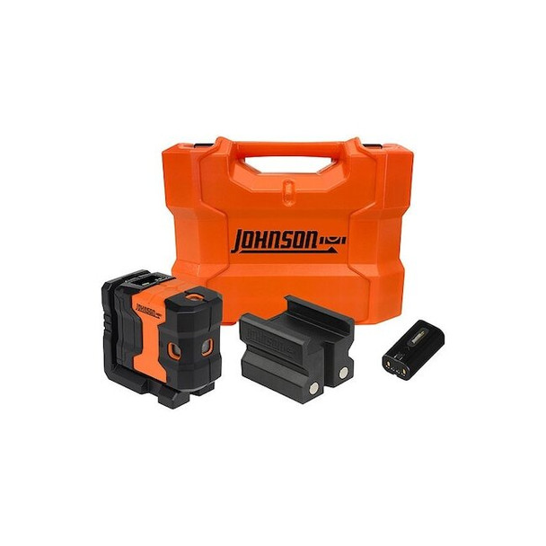 Johnson Level & Tool Dot Laser,150 ft,Green JDT300-GN5D