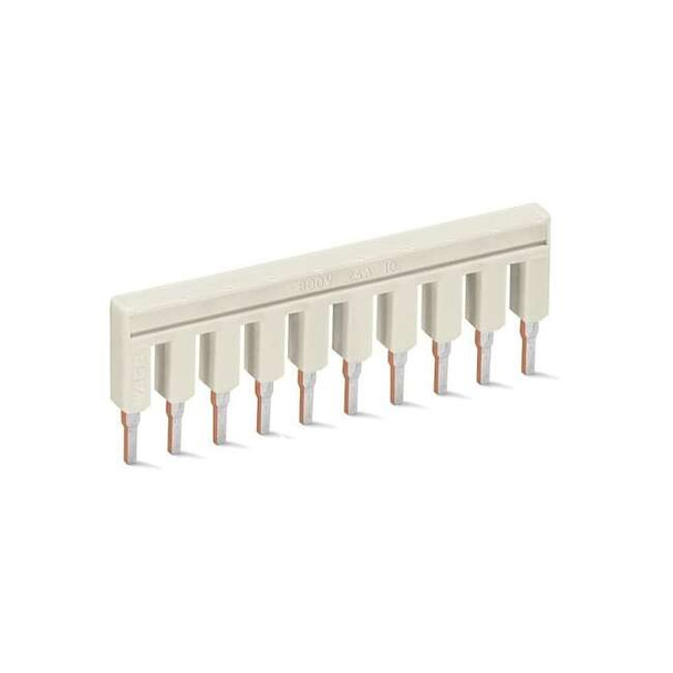 Wago Terminal Block,1.984" L,1.98" W,Gray 2002-410