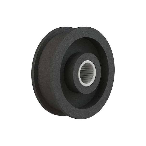 Brewer Machine & Gear Flat Belt Idler Pulley,4.5" OD,Cast Iron P2F