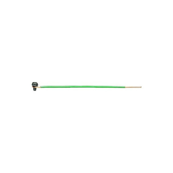 Ideal GroundingPigtail,Steel,Copper,PVC,6.5inL 30-3404 Pack of 20