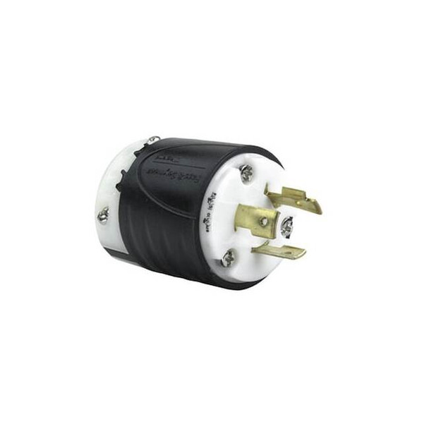 Legrand Locking Plug, 20 A, Black, Nylon L720P