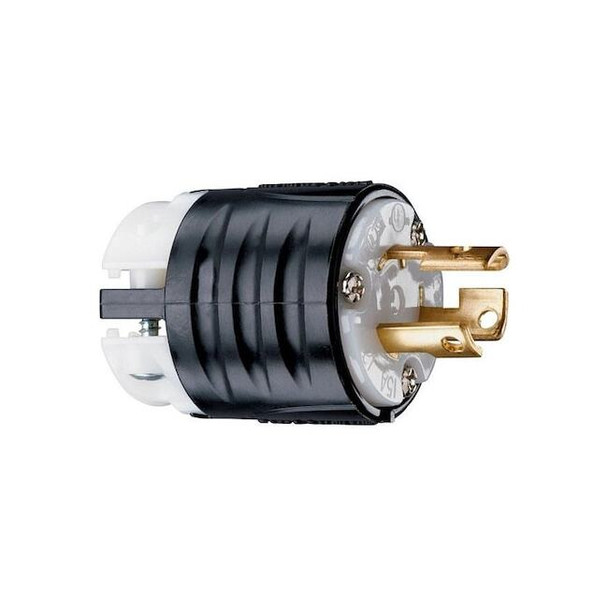 Legrand Locking Plug, 15 A, Black, Nylon PSL515P