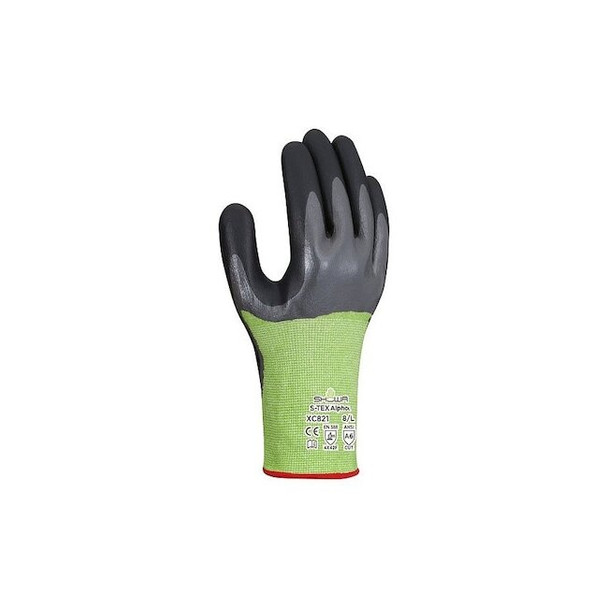 Showa A6 Cut Glove 3/4 Dipped, PR XC821S-06