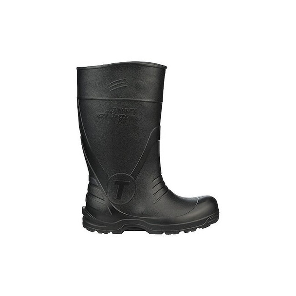 Airgo Rubber Boot, 11D, Knee, Black, PR 21141.11