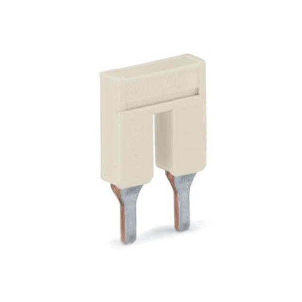 Wago Terminal Block,0.5" L,0.5" W,Gray 2006-402
