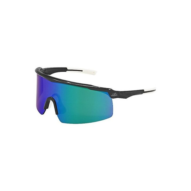 Globus Safety Glasses,Gray,Green BH32916PFT