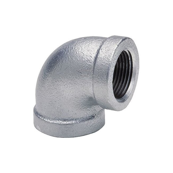 Anvil MalleableIron,90Elbow,21/2"NPTx21/2"NPT 0311002000