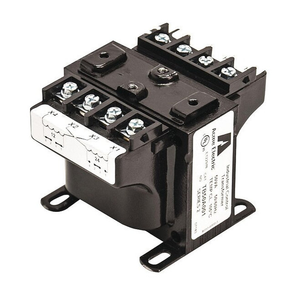 Acme Electric Control Transformer, 250 VA, 120V AC, 240/480V AC TB250N008F4