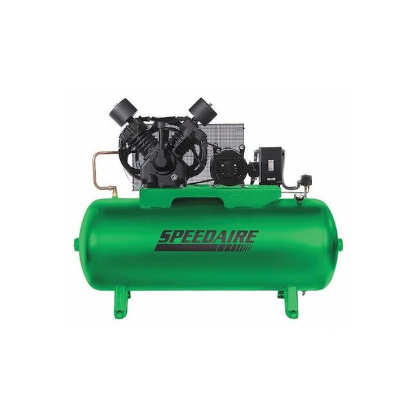 Speedaire Elec. Air Compressor,2 Stage,15HP,50CFM 35WC59