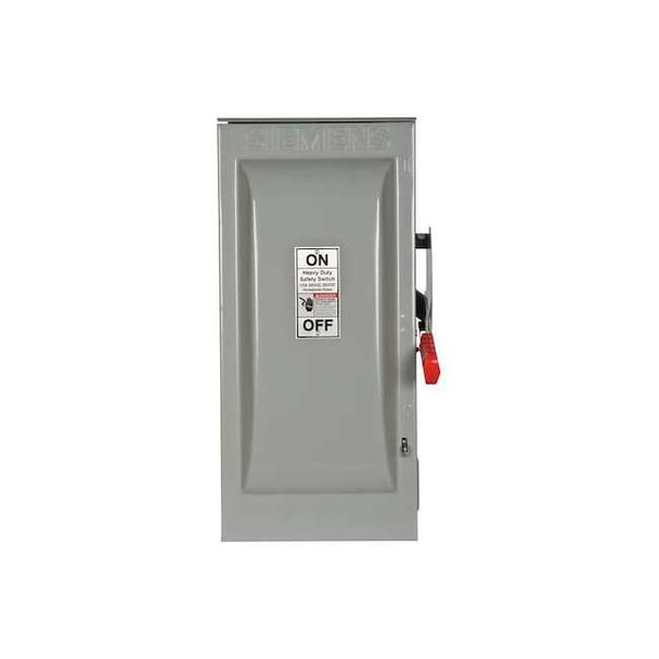 Siemens Fusible, Safety Switch, Heavy Duty, 240 V, 2PST HF223NR