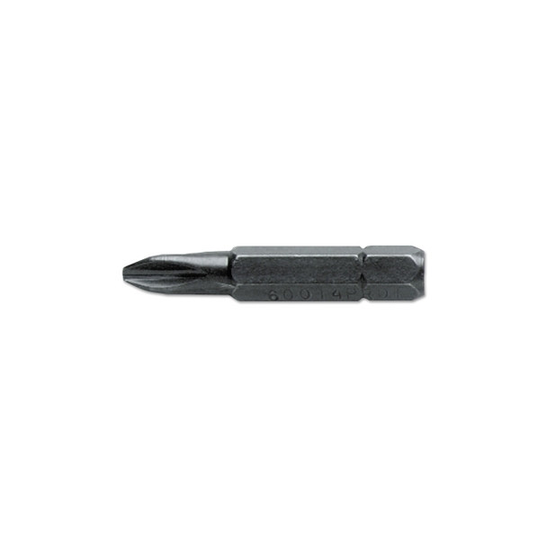 Phillips ACR Insert Drive Bits, #3, 1/4 in x 1 in, Hex Pack of 25
