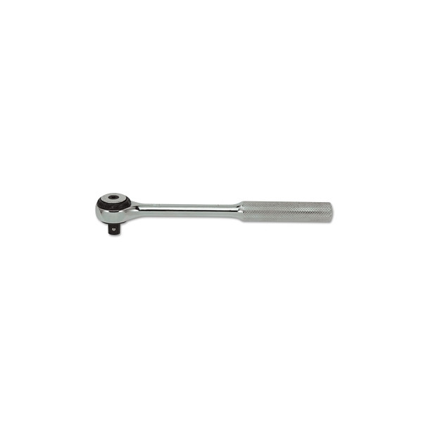 3/8 in Round Head Ratchet Handles, 7 3/8 in, Full Polish