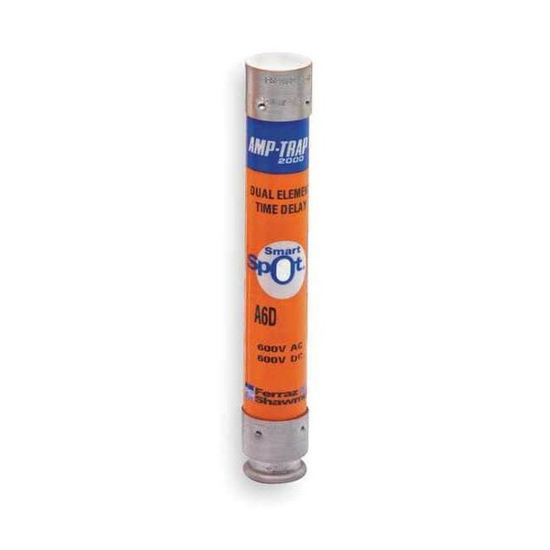 UL Class Fuse, RK1 Class, Time-Delay, 0.8A, 600V AC, Non-Indicating