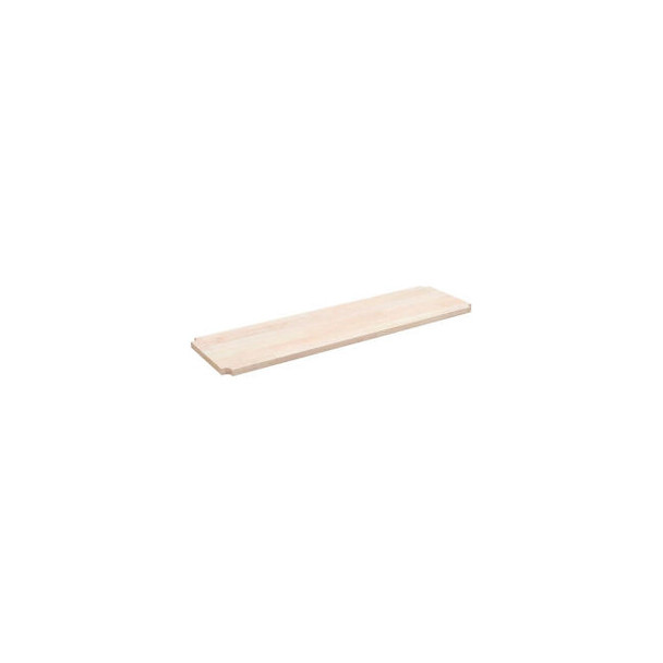 Hardwood Deck Overlay for Wire Shelving 48""W x 14""D x 1""H